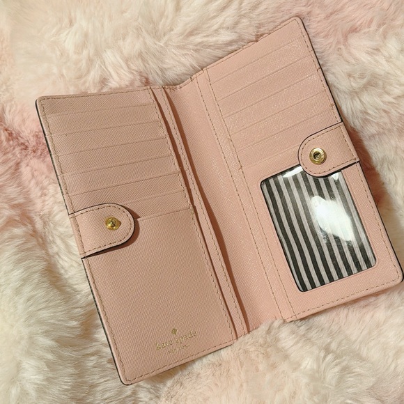Kate Spade long wallet in nude pink - Picture 4 of 4